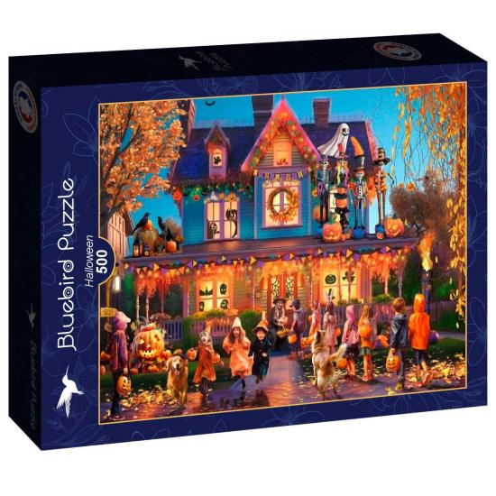 Puzzle Bluebird Halloween de 500 pièces