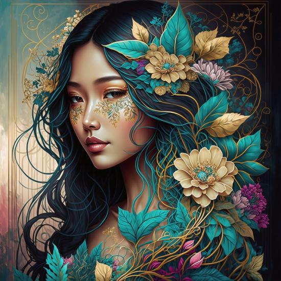 Puzzle Bluebird Hana 1000 pièces