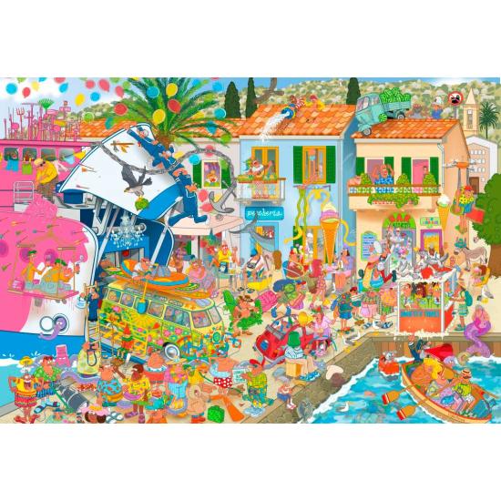 Puzzle Bluebird Hilarité Portuaire 1000 pièces