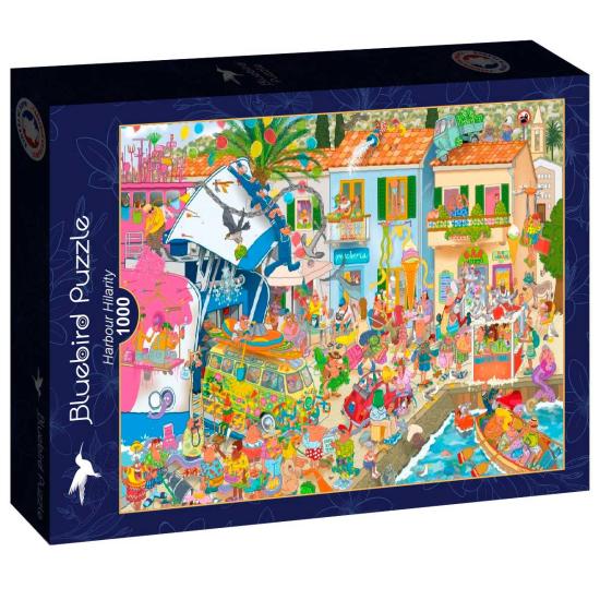 Puzzle Bluebird Hilarité Portuaire 1000 pièces