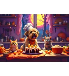 Puzzle Bluebird Cuisiner Pour Halloween 1000 pièces