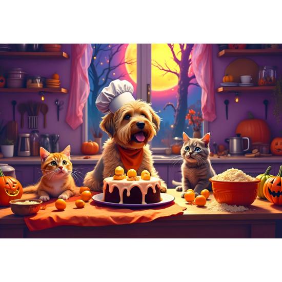 Puzzle Bluebird Cuisiner Pour Halloween 1000 pièces