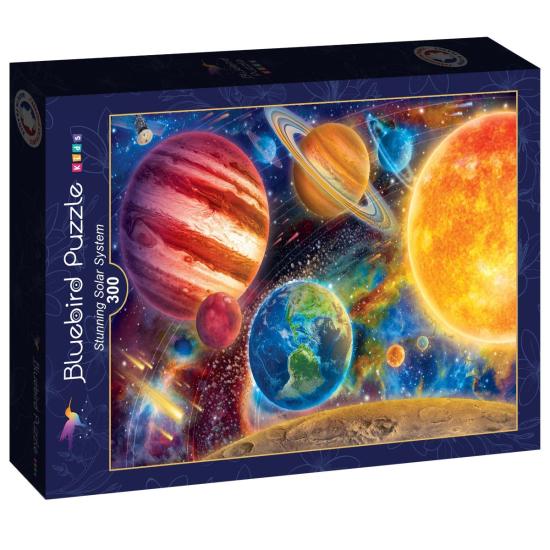 Puzzle Bluebird Système Solaire Époustouflant XXL 300 pièces