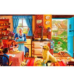 Puzzle Bluebird Intérieur du chalet XXL 300 pièces