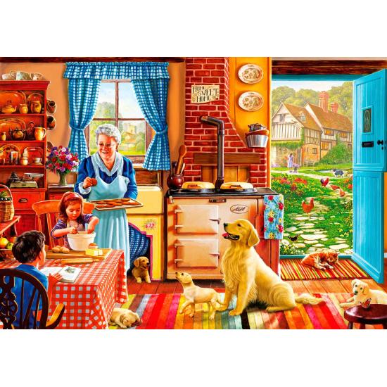 Puzzle Bluebird Intérieur du chalet XXL 300 pièces