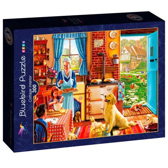 Puzzle Bluebird Intérieur du chalet XXL 300 pièces