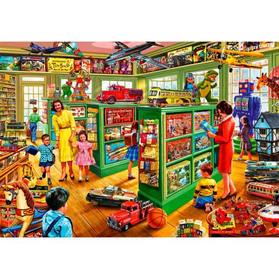 Puzzle Bluebird Intérieurs de Magasin de Jouets 2000 pièces
