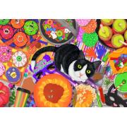 Puzzle Bluebird Intrus À La Fête D'Halloween 1000 pièces