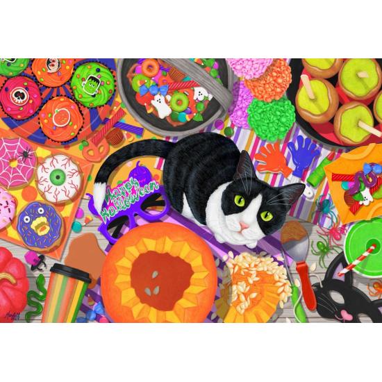 Puzzle Bluebird Intrus À La Fête D'Halloween 1000 pièces