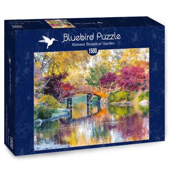 Bluebird Midwest Botanical Garden Puzzle 1500 pièces