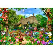 Bluebird English Cottage Garden Puzzle 1500 pièces