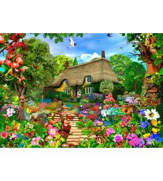 Bluebird English Cottage Garden Puzzle 1500 pièces