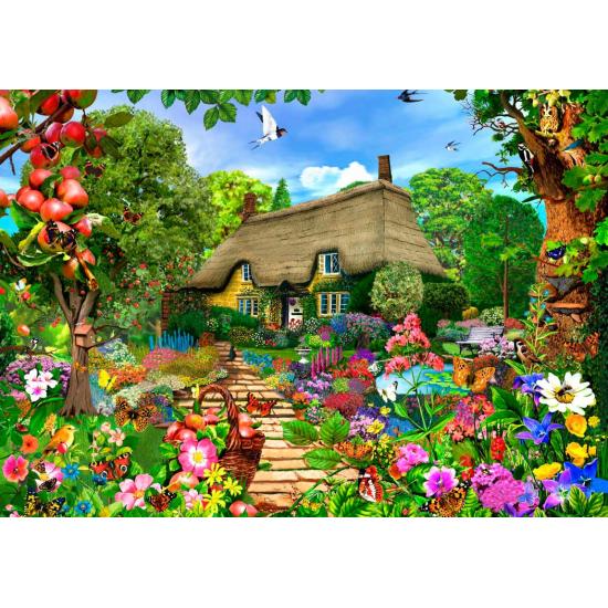 Bluebird English Cottage Garden Puzzle 1500 pièces Bluebird English Cottage Garden Puzzle 1500 pièces
