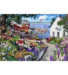 Puzzle Bluebird Jardin Côtier 1000 pièces