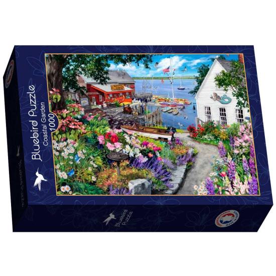 Puzzle Bluebird Jardin Côtier 1000 pièces