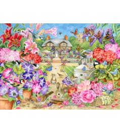 Puzzle Bluebird Jardin D'Été XXL 300 pièces