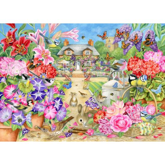 Puzzle Bluebird Jardin D'Été XXL 300 pièces