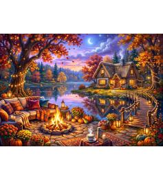 Puzzle Bluebird Au Coin Du Feu 1000 pièces