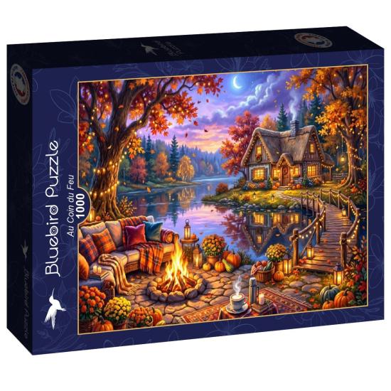 Puzzle Bluebird Au Coin Du Feu 1000 pièces