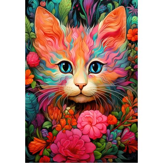 Puzzle Bluebird Kitty Et Bloom 1000 pièces