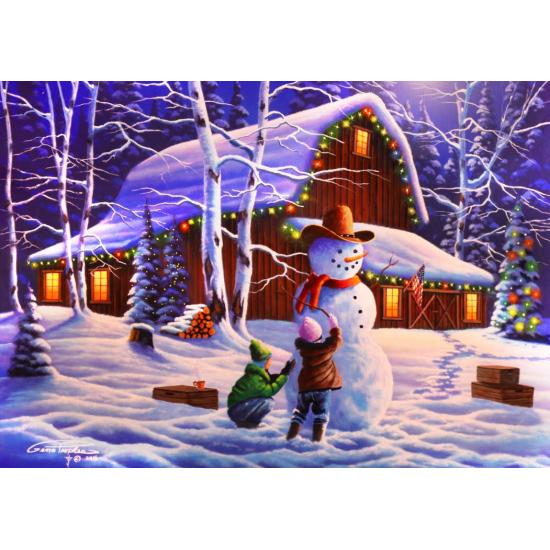 Puzzle Bluebird La joie de Noël 1500 pièces