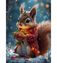 Puzzle Bluebird L'Écureuil De Noël XXL 300 pièces