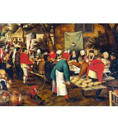 Puzzle Bluebird Le Mariage Paysan 1000 Pièces