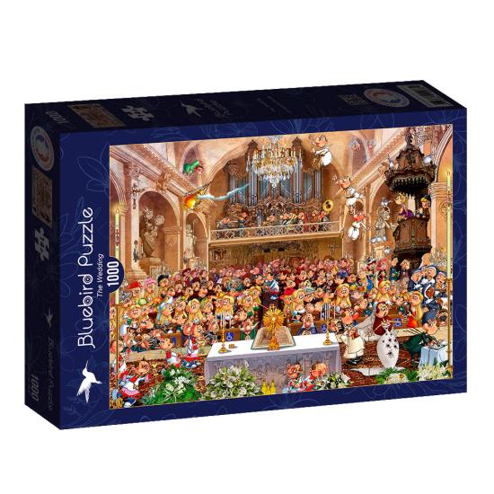 Bluebird Le mariage Puzzle 1000 pièces