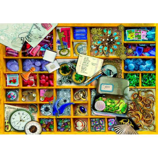 Puzzle Bluebird The Collection en boîte jaune 1000 pièces
