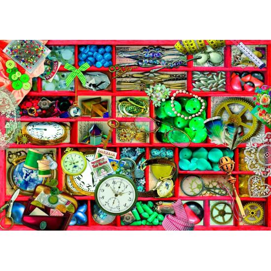 Puzzle Bluebird The Collection en boîte rouge 1000 pièces