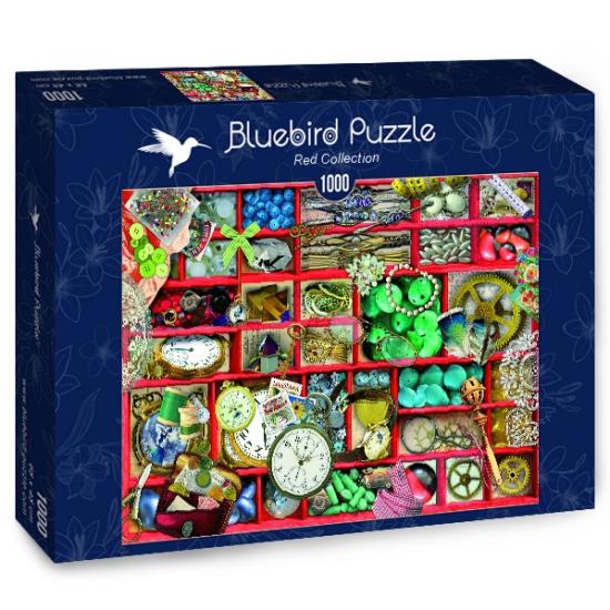 Puzzle Bluebird The Collection en boîte rouge 1000 pièces