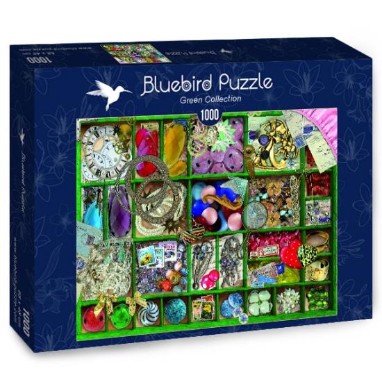 Bluebird Puzzle The Collection en boîte verte 1000 pièces