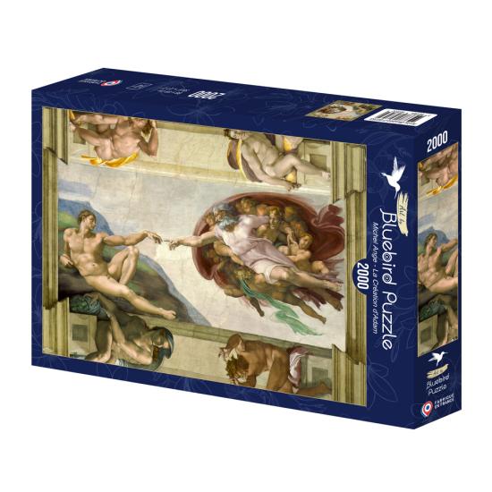 Puzzle Bluebird La Création D'Adam 2000 pièces