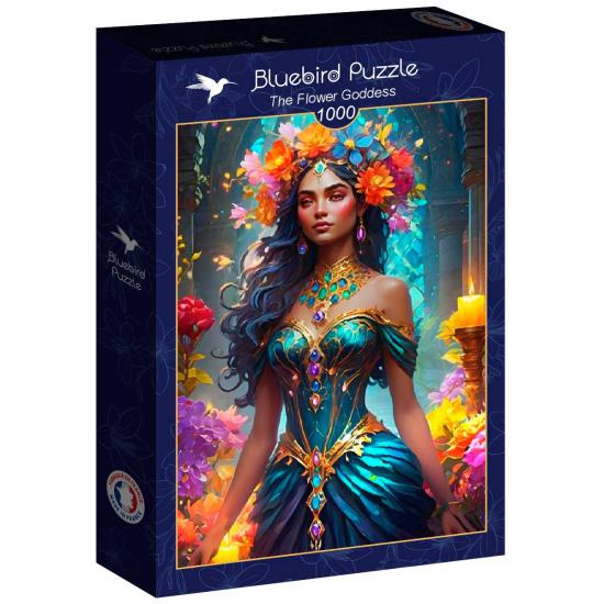 Puzzle Bluebird La Déesse Des Fleurs 1000 pièces