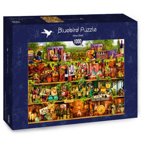 Bluebird L'étagère à vin Puzzle 1000 pièces Bluebird L'étagère à vin Puzzle 1000 pièces