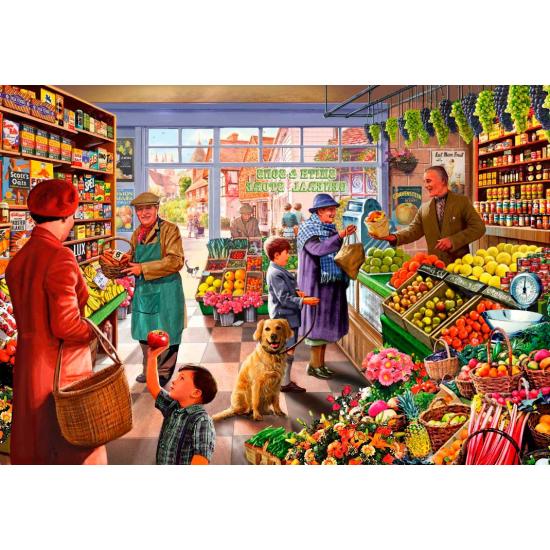 Puzzle Bluebird Le Marchand de Fruits 1000 pièces Puzzle Bluebird Le Marchand de Fruits 1000 pièces