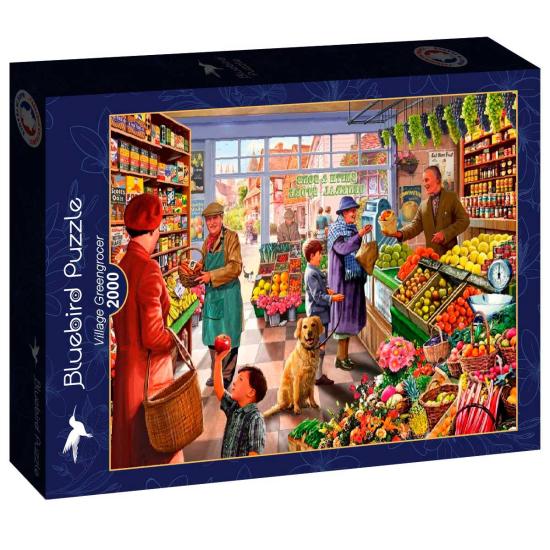 Puzzle Bluebird Le Marchand de Fruits 2000 pièces Puzzle Bluebird Le Marchand de Fruits 2000 pièces