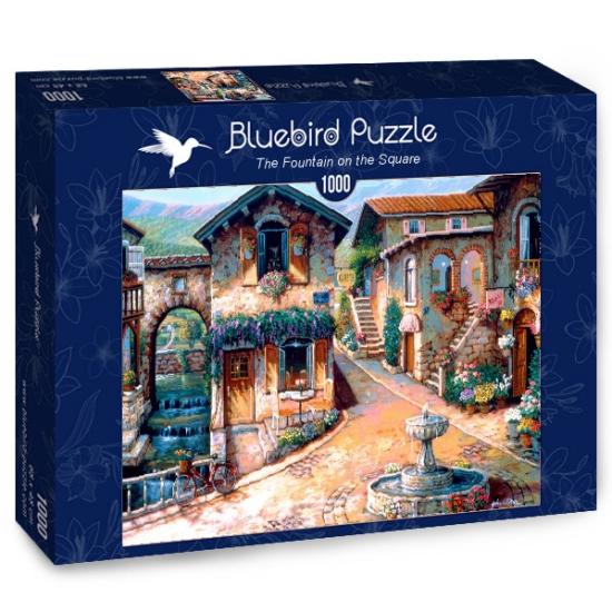 Puzzle Bluebird La Fontaine du Carré 1000 pièces
