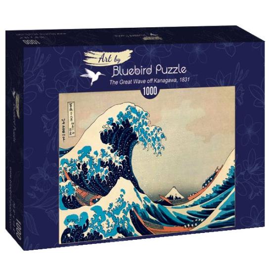 Bluebird La grande vague au large de Kanagawa Puzzle 1000 pièces Bluebird La grande vague au large de Kanagawa Puzzle 1000 pièces