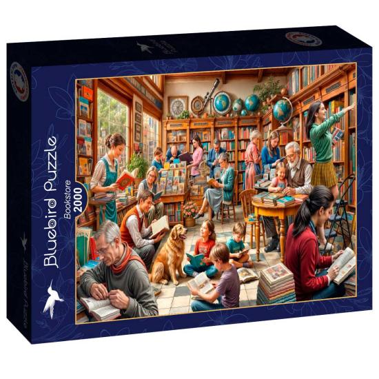 Puzzle Bluebird Librairie 2000 pièces