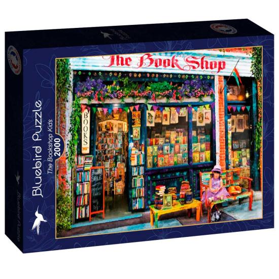 Puzzle Bluebird La librairie pour enfants 2000 pièces