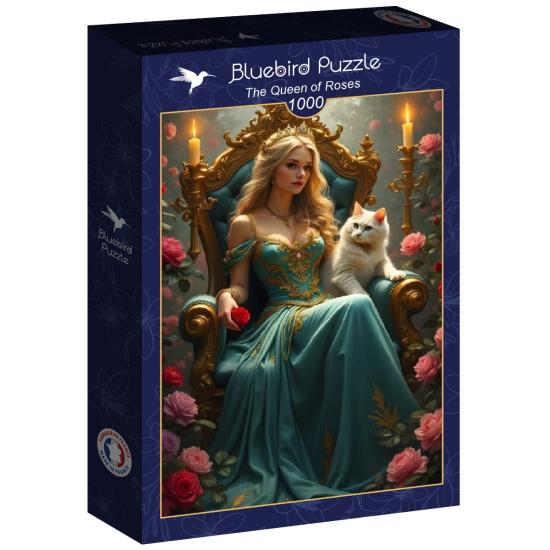 Puzzle Bluebird La Reine Des Roses 1000 pièces