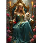 Puzzle Bluebird La Reine Des Roses 1000 pièces