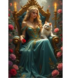 Puzzle Bluebird La Reine Des Roses 1000 pièces