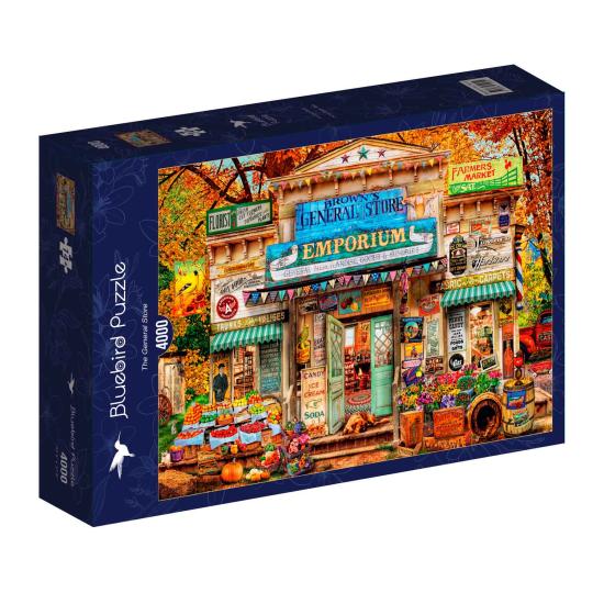 Puzzle Bluebird Magasin de Brown de 4000 pièces
