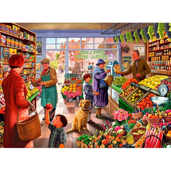 Puzzle Bluebird Le magasin de fruits et légumes 3000 pièces