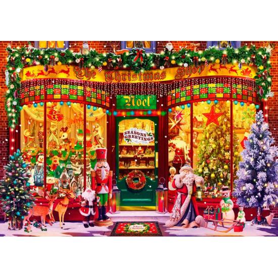 Puzzle Bluebird La boutique de Noël 1000 pièces Puzzle Bluebird La boutique de Noël 1000 pièces