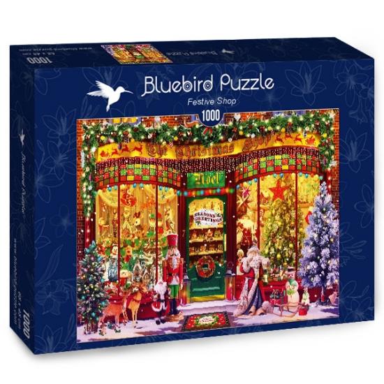 Puzzle Bluebird La boutique de Noël 1000 pièces Puzzle Bluebird La boutique de Noël 1000 pièces