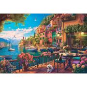 Puzzle Bluebird Lac Côme 1000 pièces