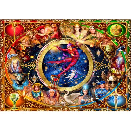 Bluebird Legacy of the Divine Tarot Puzzle 1000 pièces Bluebird Legacy of the Divine Tarot Puzzle 1000 pièces